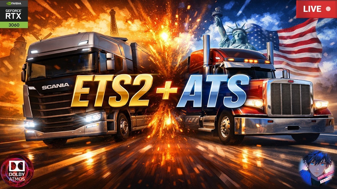 ETS2 vs ATS 🚛 Europe vs America! Which Trucking Game is BETTER?