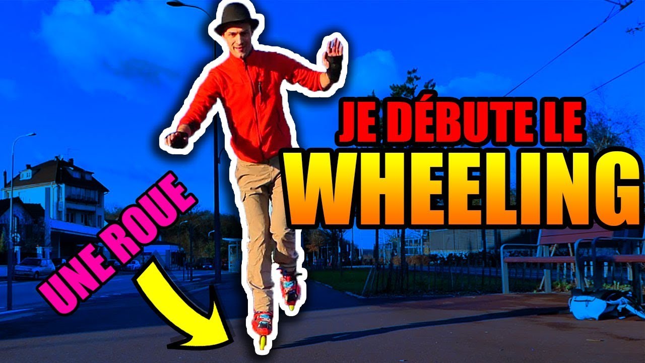 JE DEBUTE LE [WHEELING] EN ROLLER