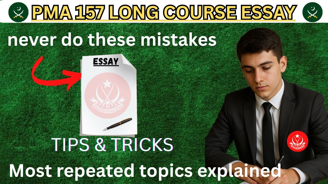 PMA 157 Essay Writing Tips 🔥 | Master Essay Before Initial Interview | Avoid These Mistakes!