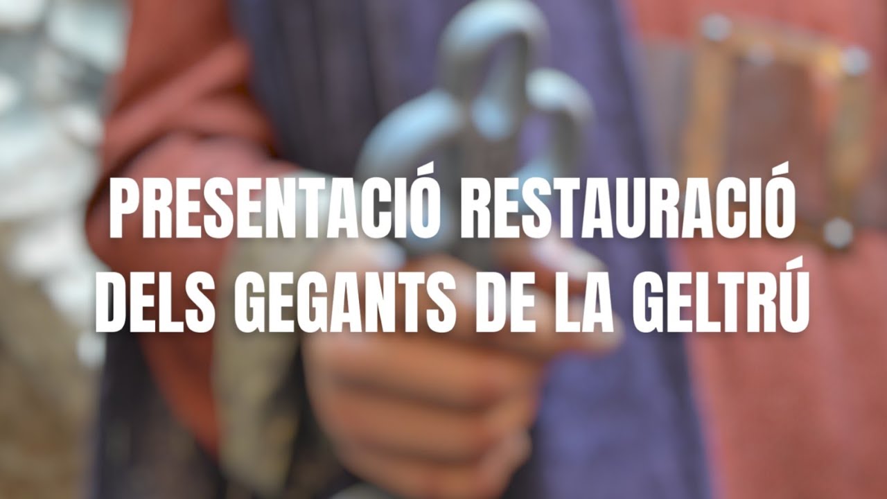 Presentació de la Restauració dels Gegants de la Geltrú 2022