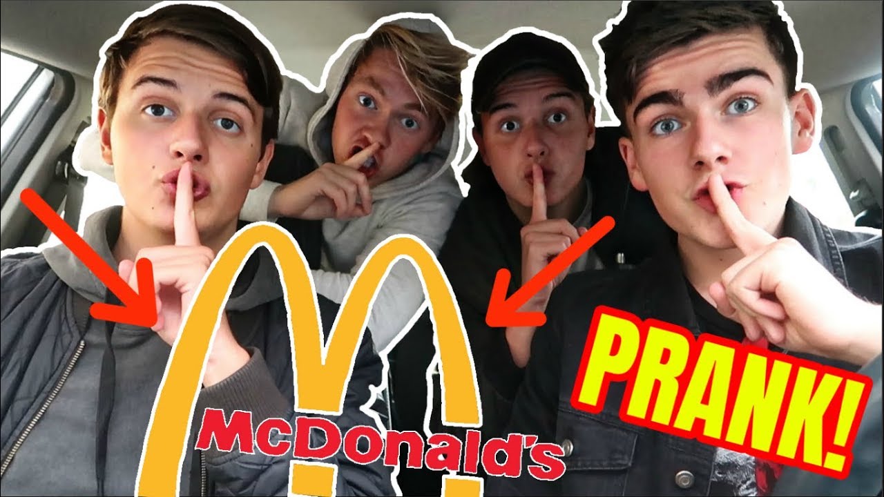 SJOVESTE PRANK PÅ MCDONALDS!! (Drive in prank) m. Jeppe Ølgaard & Jonas Droger