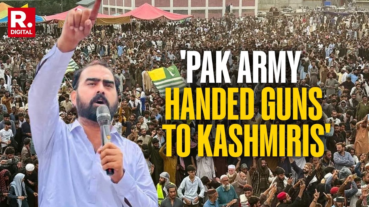 PoK Leader Exposes Pakistani Army For Weaponising Kashmiris | Sardar Aman Khan | On Camera