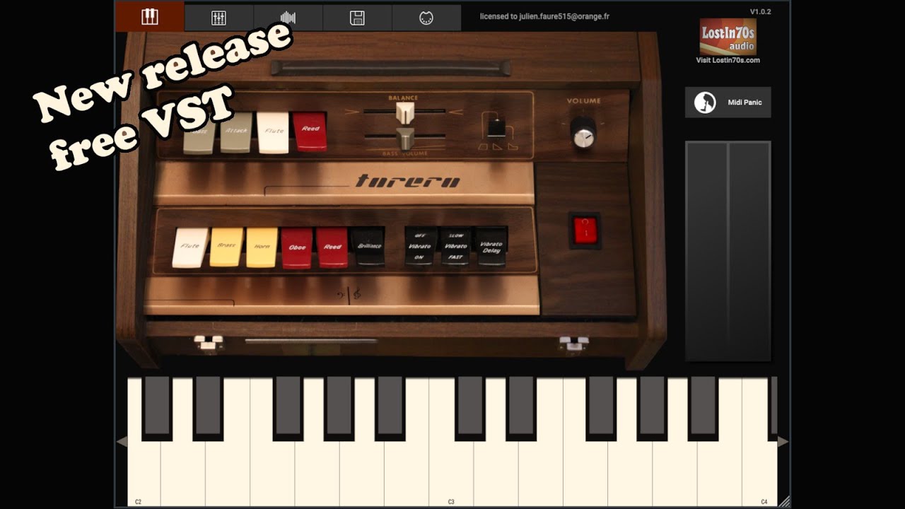 Torero Organ Plugin