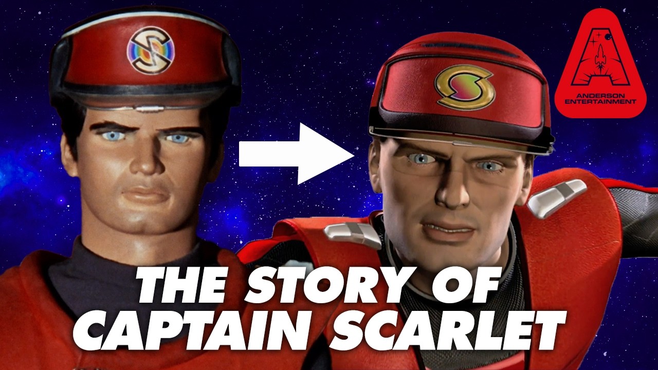 The Genesis of Captain Scarlet | From Original Puppet to CGI Action Hero