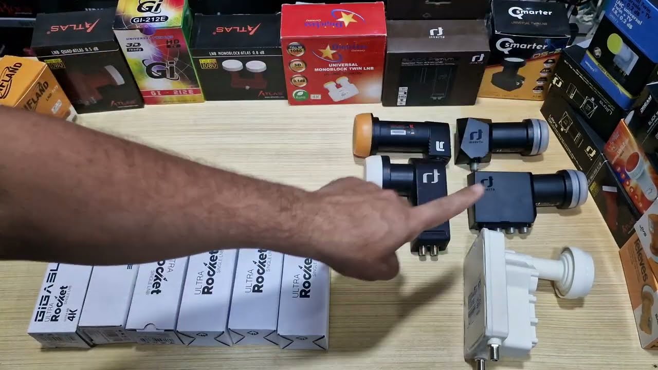 الجـــــديــــــــد متوفر حاليا💥 LNB GIGABLUE ROCKET 4K MULTIFEED عالي الجودة بتصميم ممتاز
