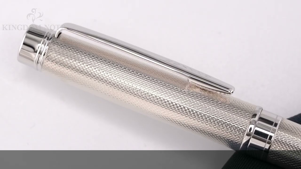 PILOT パイロット 万年筆 グランセNC スターリングシルバー バーリィコーン 中字