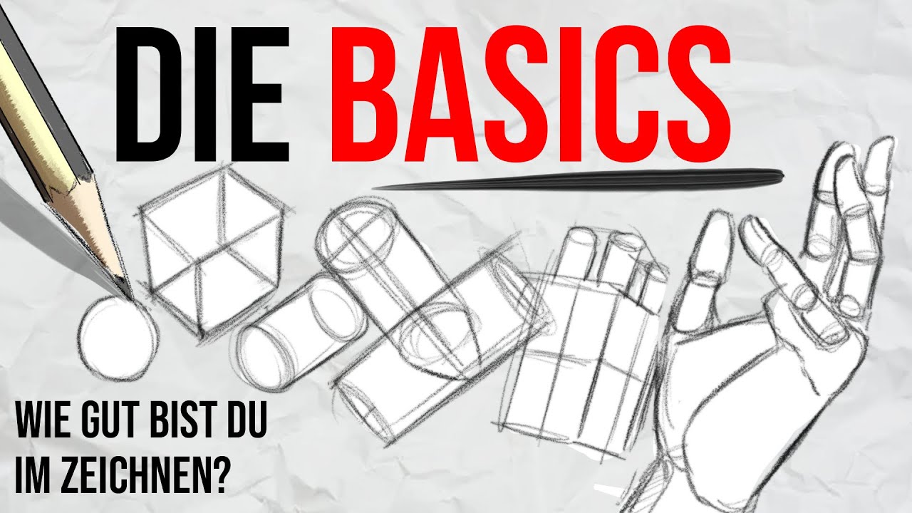 Wie gut kannst du die BASICS zeichnen? | DrawinglikeaSir