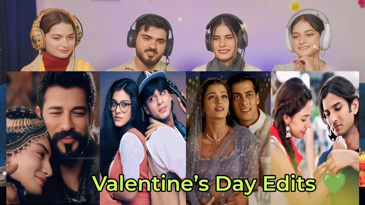 Valentine’s Day ❤️ Bollywood Love Scenes + Funny Memes Reaction 😂 | Emotional Edits Reaction 