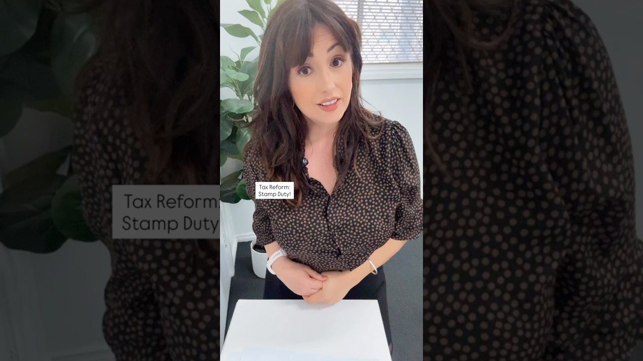 Tax Reform in Australia: Stamp Duty