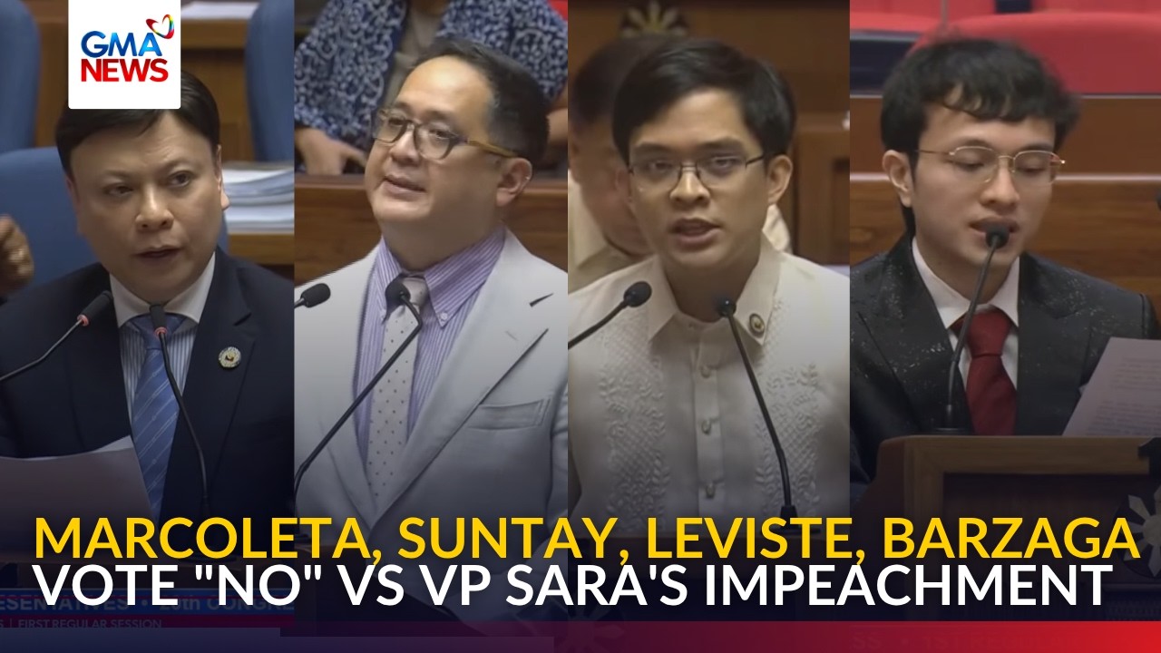 FULL - Marcoleta, Suntay, Leviste, Barzaga vote 