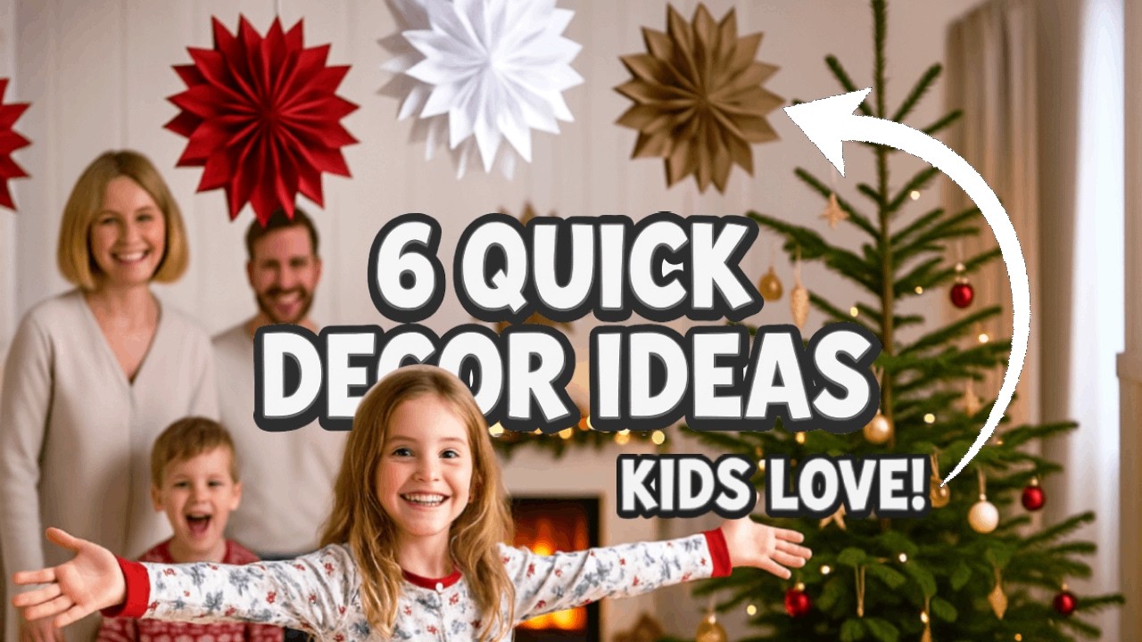 Make Paper Snowflakes with Your Kids — Fun Family Winter Craft! ❄️📄
