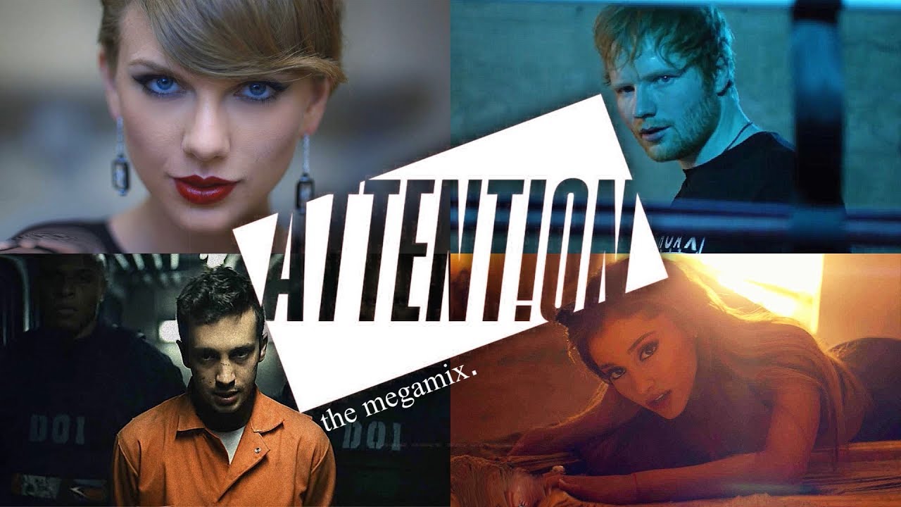 Attention (The Megamix) - AGrande · JBieber · 21Pilots & More - Summer 2017 (T10MO)