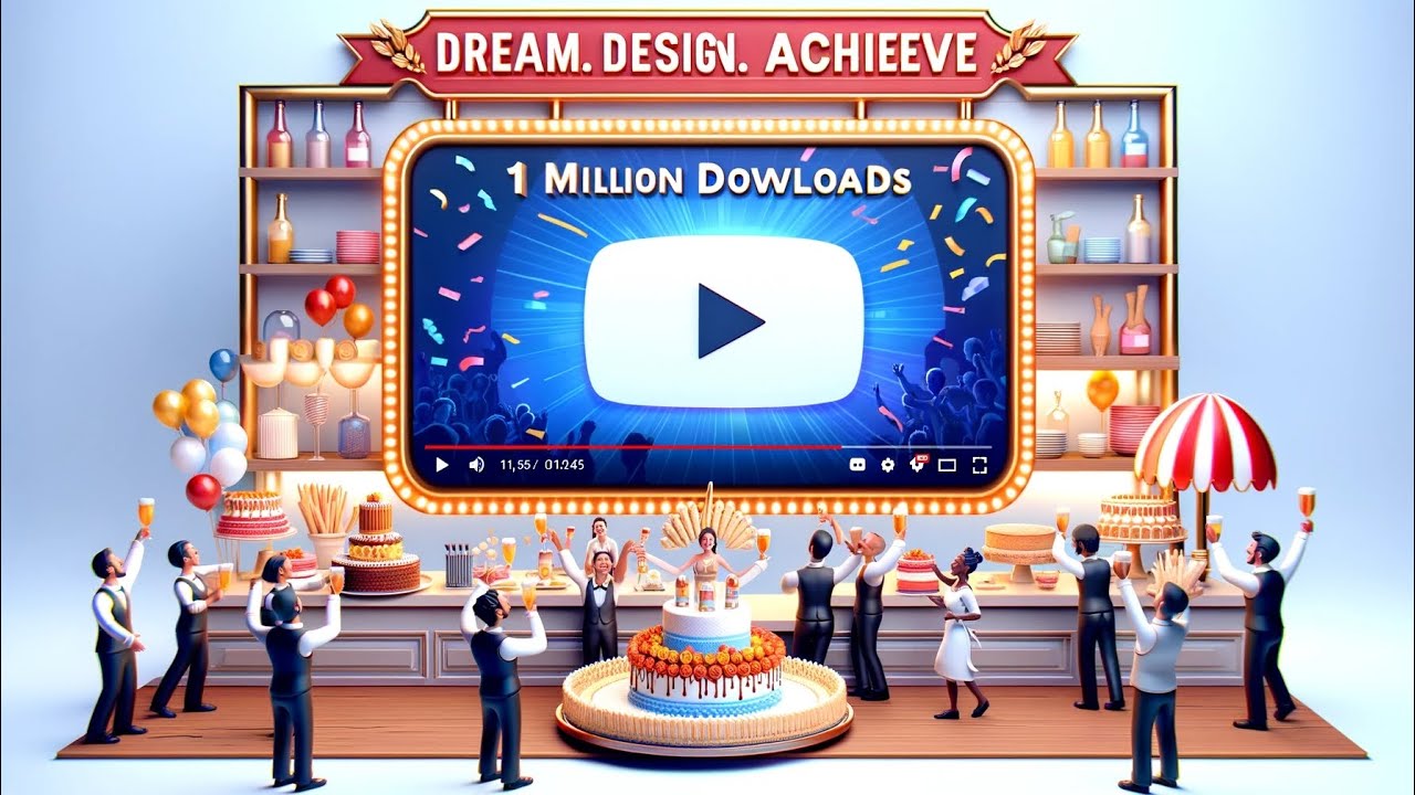 Virtual Cake Sculpting: A Startup's Journey to 1 Million Downloads #2024#ai#businessideas