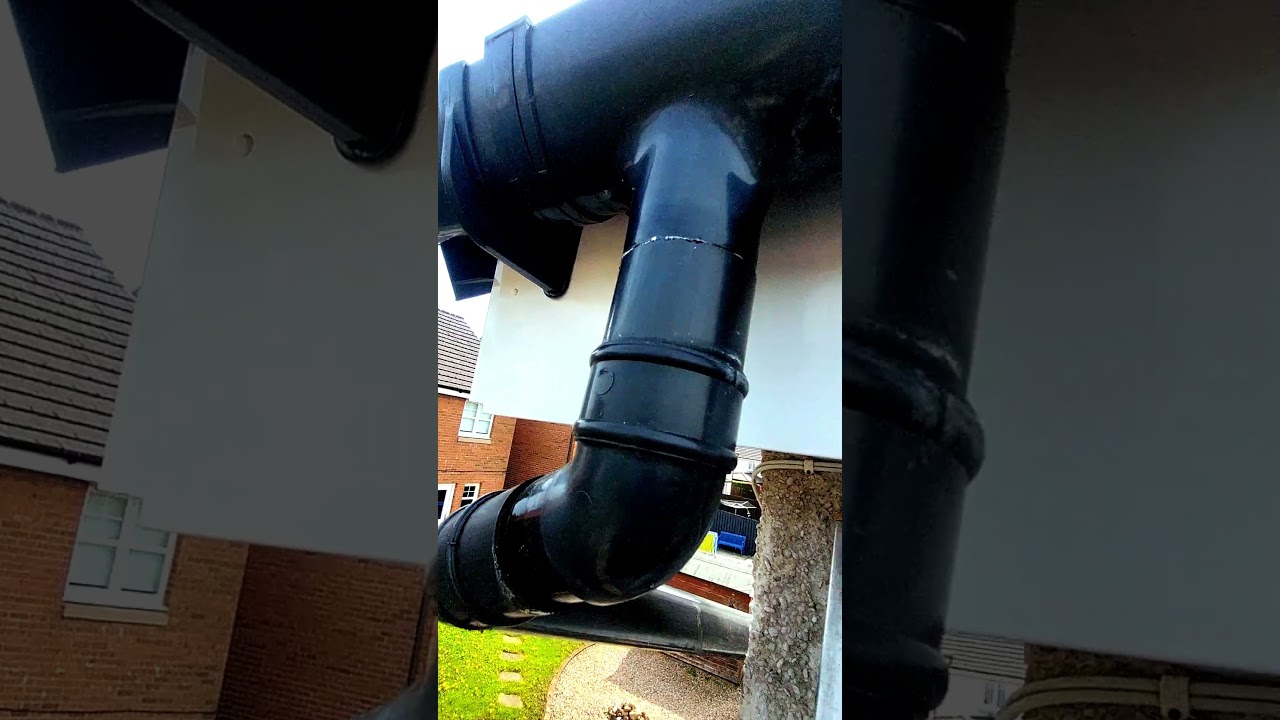 Before and after of a fascia clean 