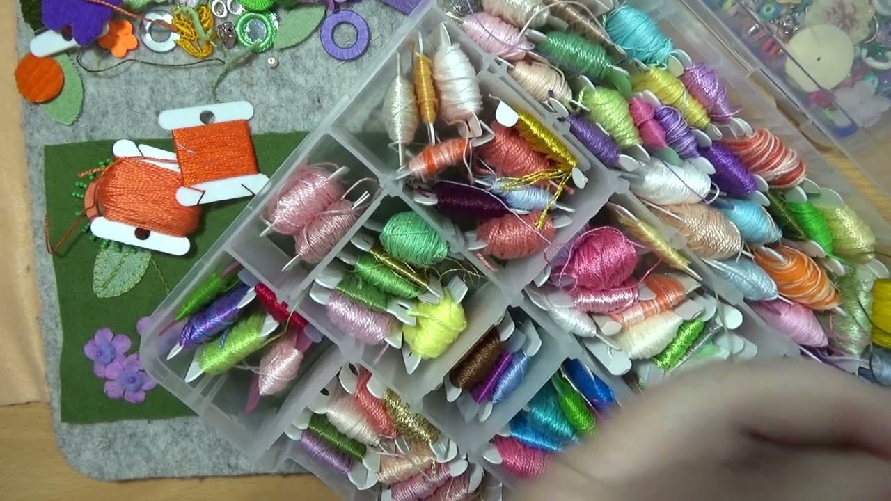 Green Box Overhaul part 3 #handmade sewing#slowstitching#Embroidery