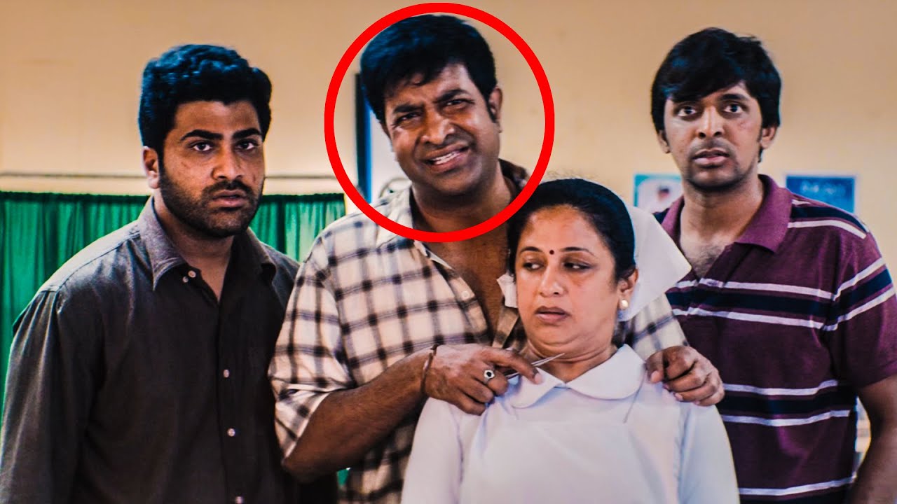 Venella Kishore Trying To Kill Nurse To Escape From Police Telugu Movie Scene | @ManaChitraalu