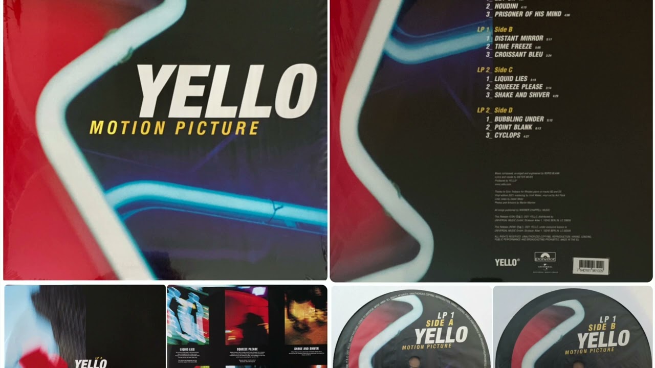 Yello &ndash; Motion Picture (2xLP, Full Album) 1999