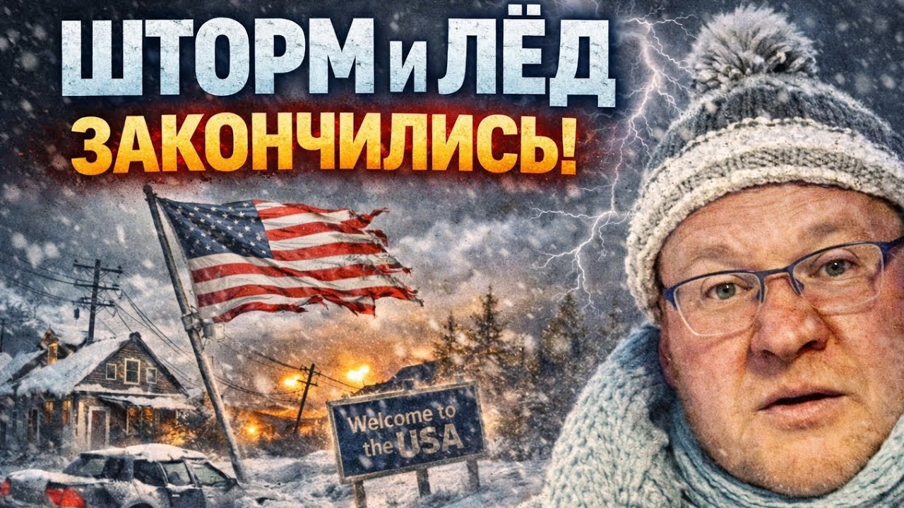 Зима в США: что нам пришлось пережить . Несколько дней на грани|Жизнь в Америке #winterstorm #usa 