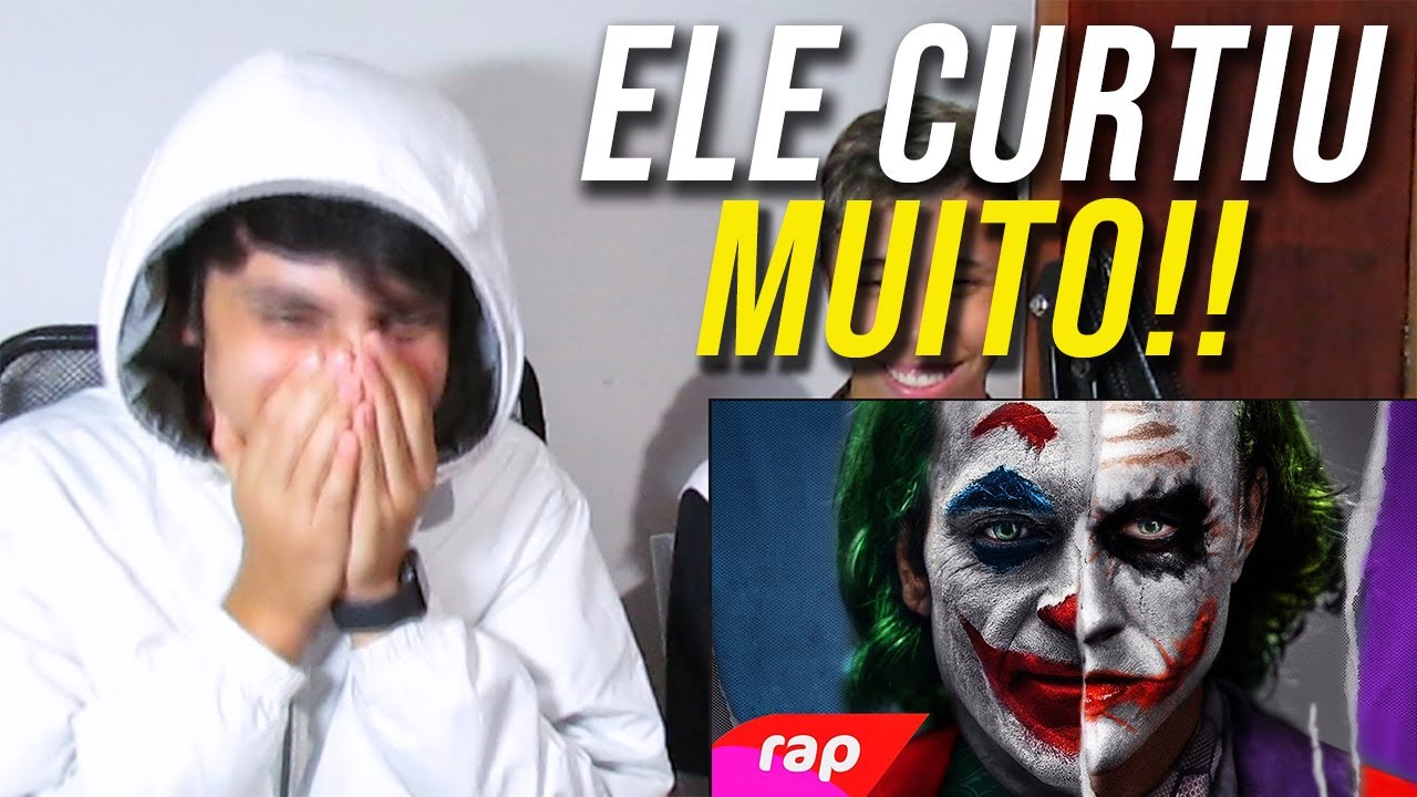 MEU AMIGO REAGINDO A Rap dos Coringas - CIRCO DOS HORRORES | NERD HITS