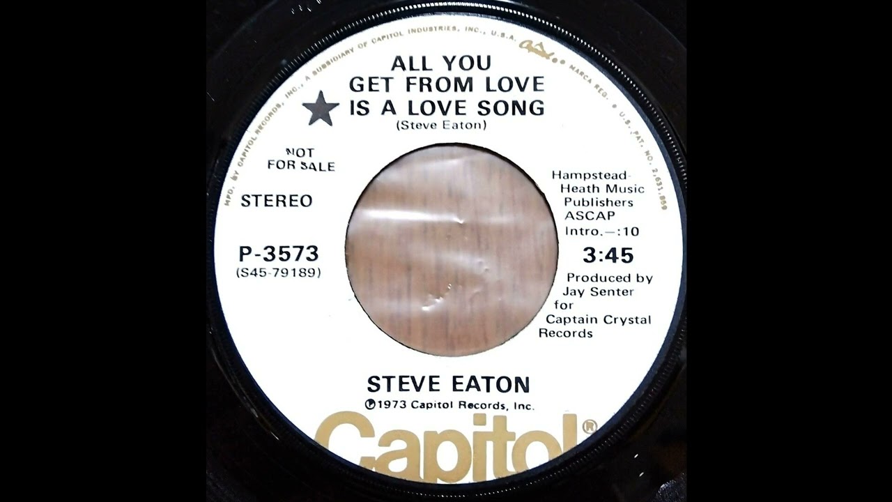 Steve Eaton / All You Get From Love Is A Love Song [5 Versions]