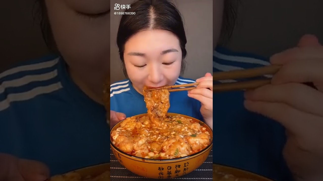 Asmr tofu soup and dough stick eating Ăn súp đậu phụ với quẩy
