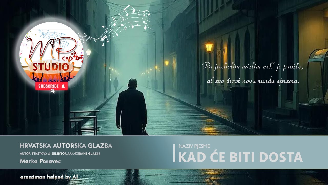 KAD ĆE BITI DOSTA | Hrvatska autorska glazba
