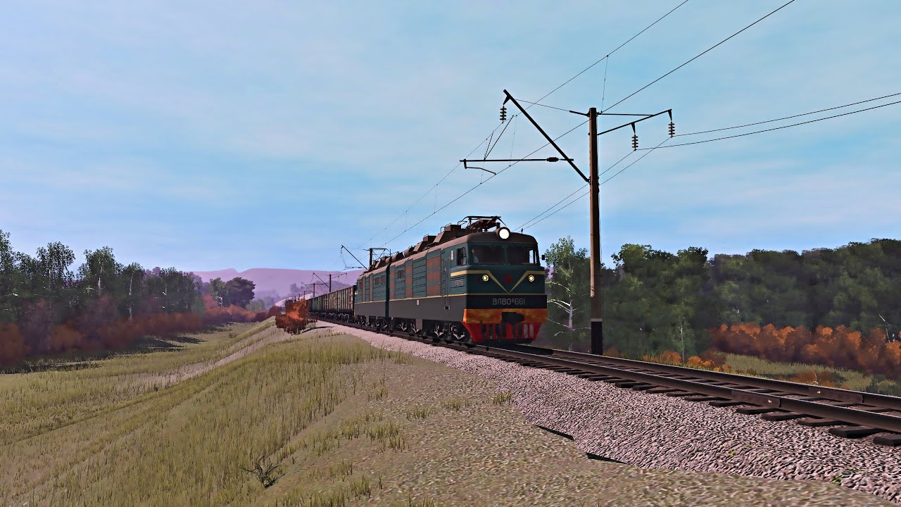 ВЛ80В-661 Trainz 22 (TEST OLD VL)😲