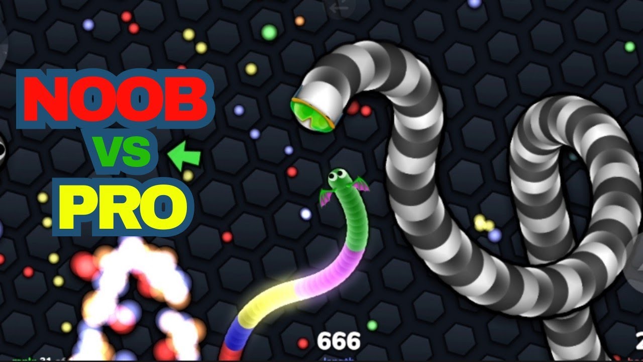 NOOB vs PRO in SLITHER.IO 😂 | Epic Snake Battles & Funny Moments