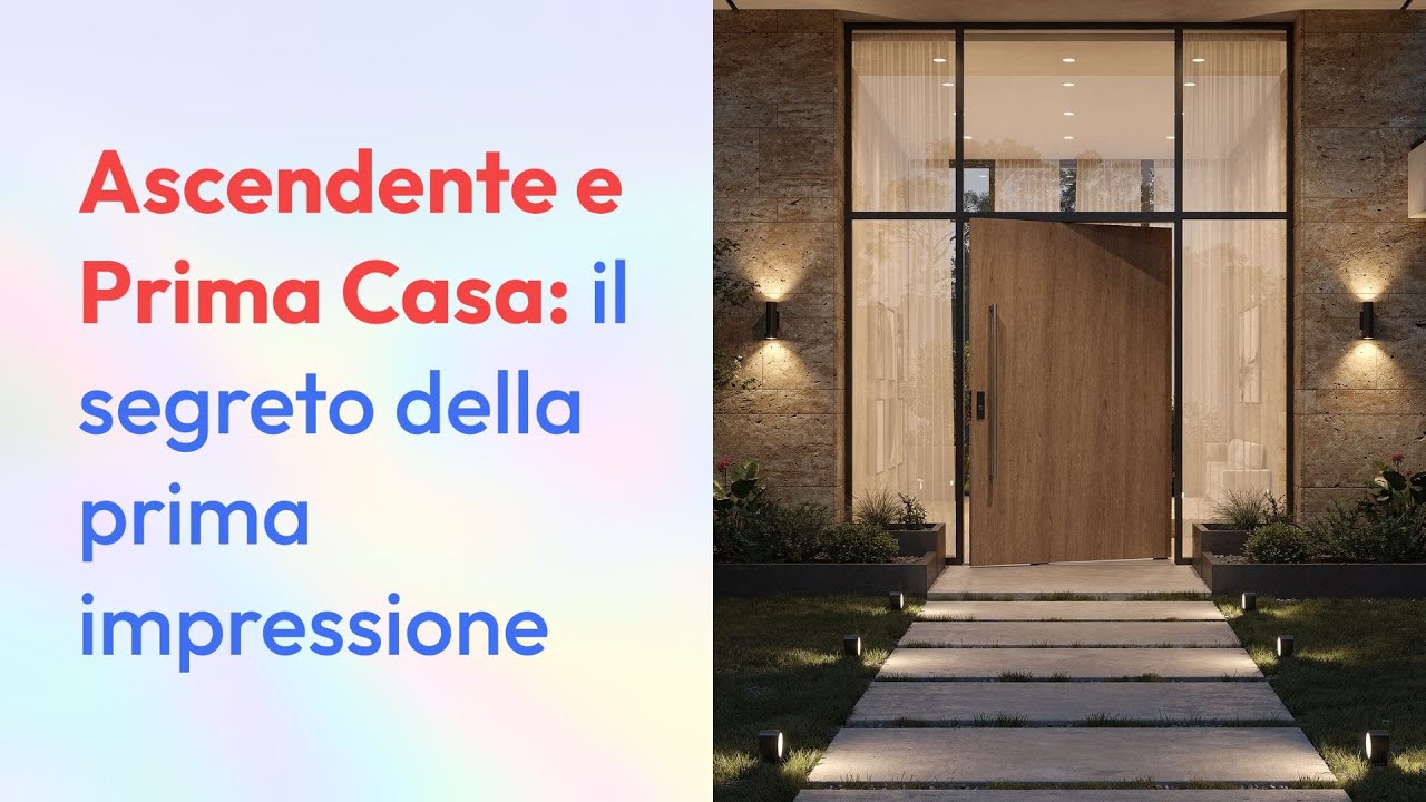 Ascendente: Perché gli altri ti vedono DIVERSO da come ti senti dentro (Prima Casa spiegata bene)