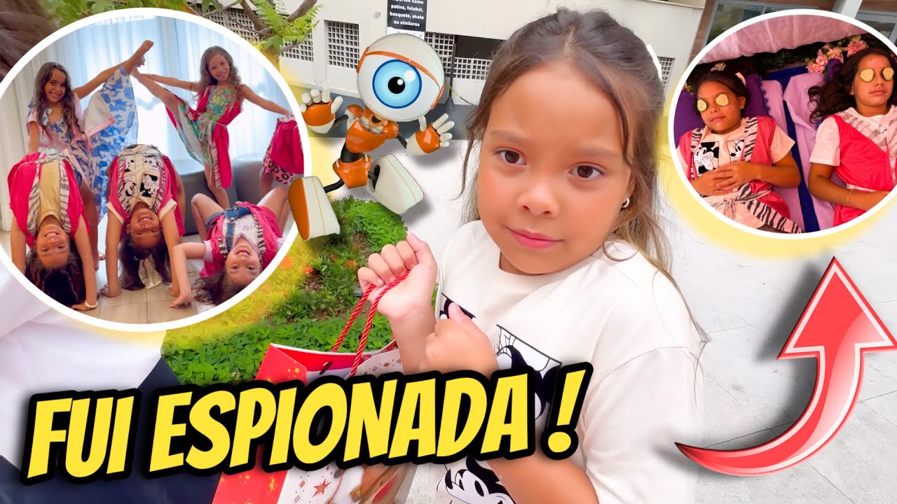 FIQUEI SENDO ESPIONADA O TEMPO TODO NO SPA COM MINHAS AMIGAS !! * não gostei disso *