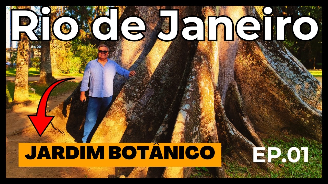 RIO DE JANEIRO👍Use o carro elétrico no JARDIM BOTÂNICO para visitar em 2026 | EP0️⃣2️⃣