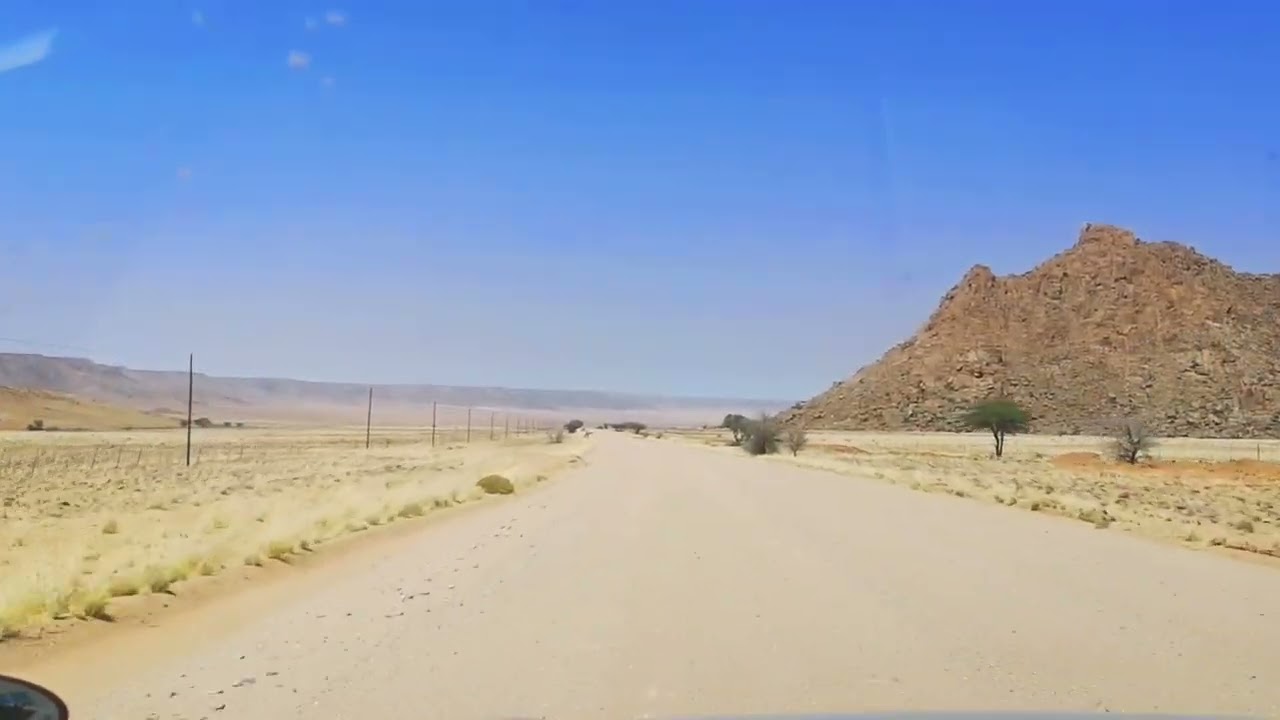 Namibia Gravel Road!! My Eyes Couldn't close,! নামিবিয়া মাটির রাস্তা।।