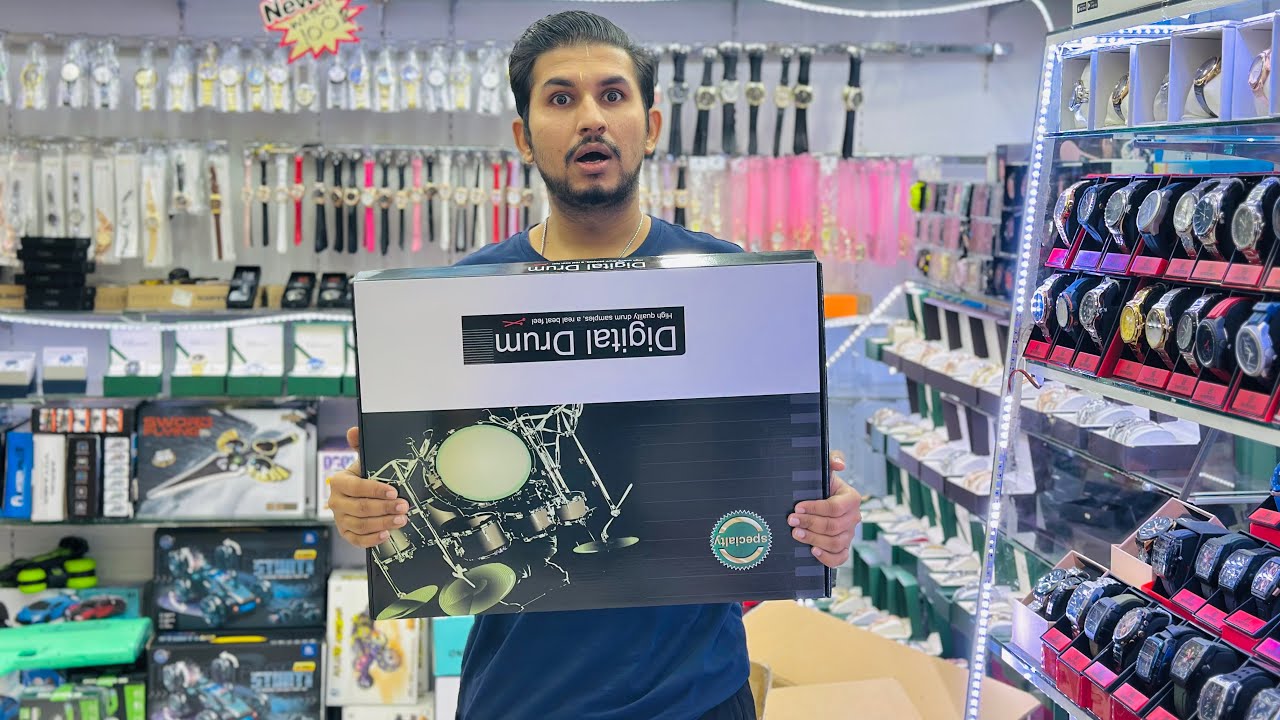 Digital drum full demo in hindi Indra market Bangkok 