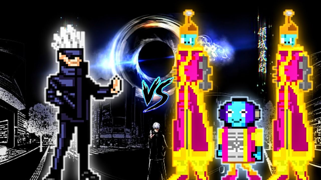 Gojo Six Eyes OP VS Zeno OP #Mugen #SOLOLEGION