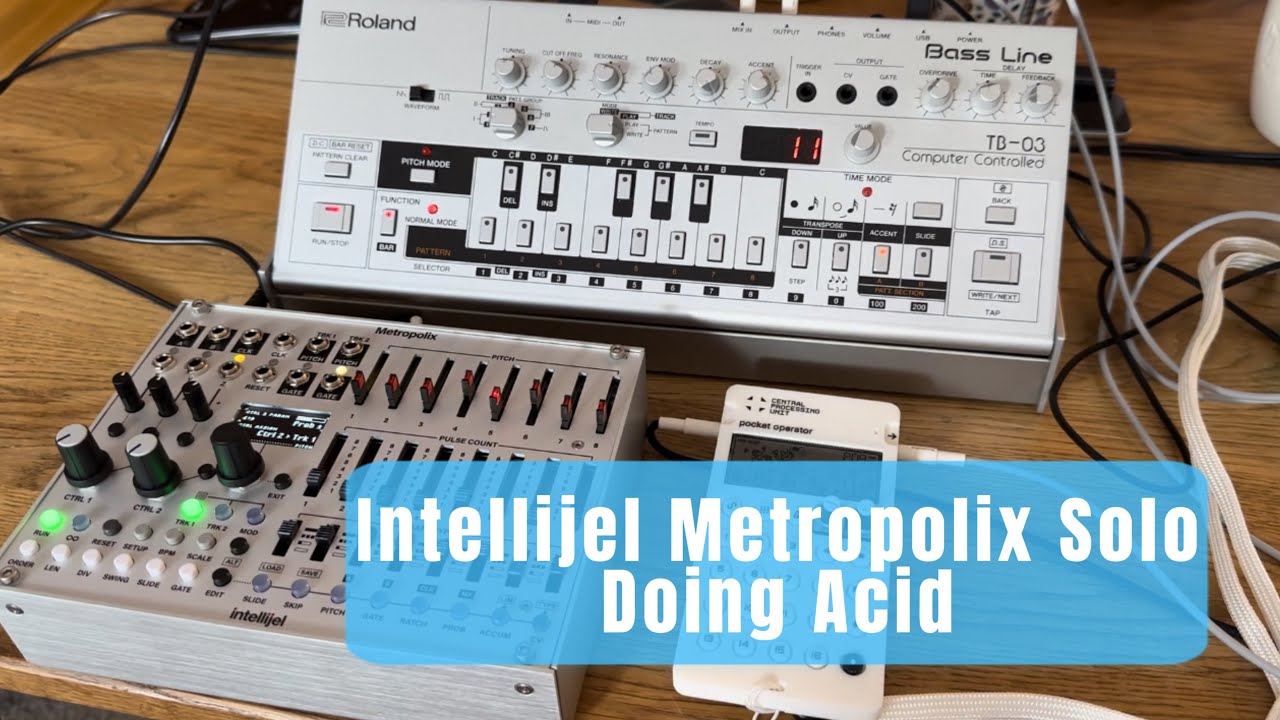 Intellijel Metropolix Solo doing Acid