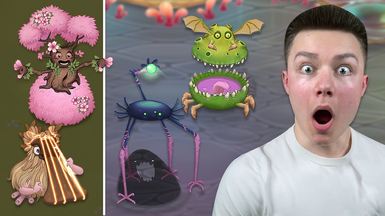 Ethereal Workshop WAVE 4 - X&rsquo;RT & PENTUMBRA, Epic Viveine, Rare Pluckbill (My Singing Monsters)