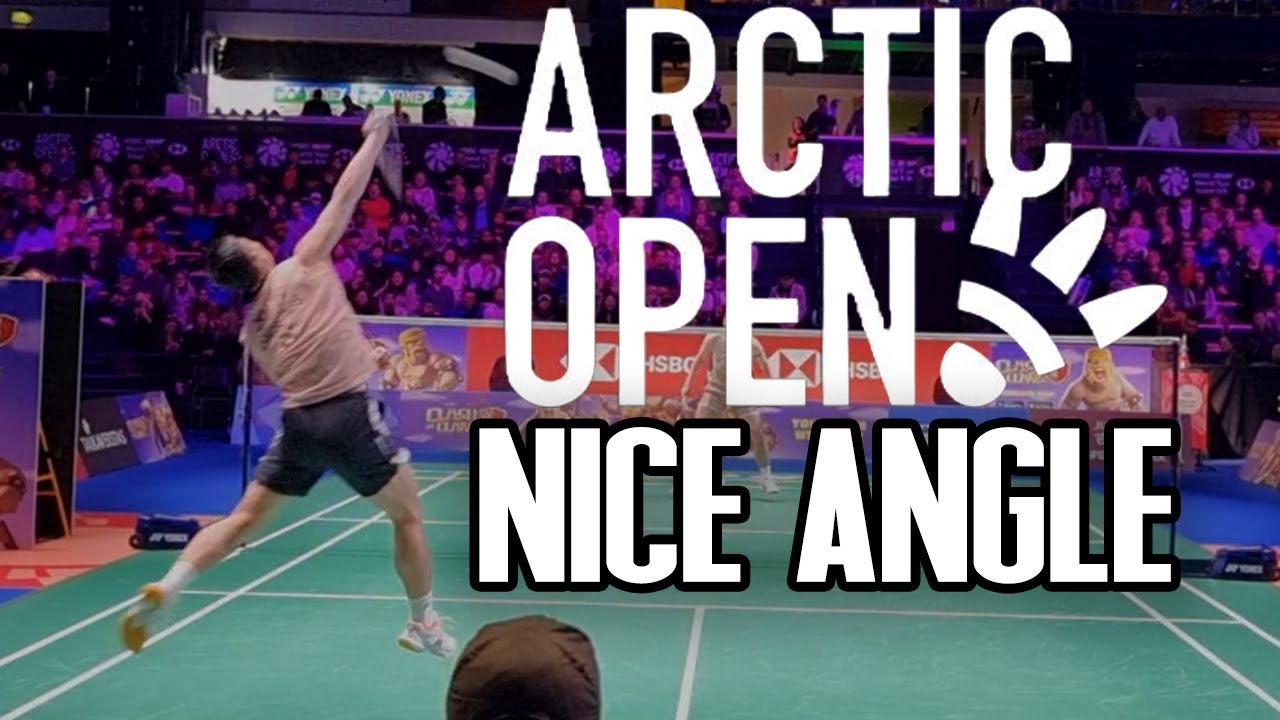 【Nice Angle】Chou Tien Chen (TPE) vs. Kunlavut VITIDSARN (THA) Arctic Open 2025 Badminton 