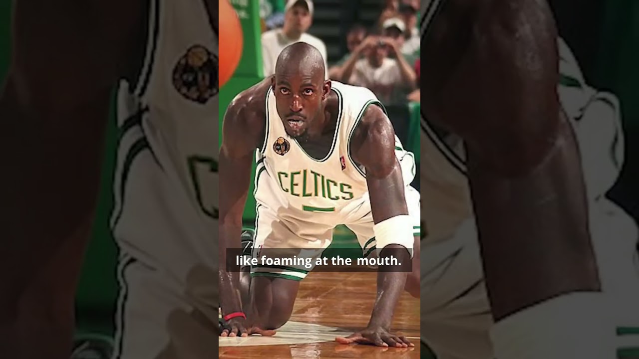 Witness the intensity of KG as he takes on Matt Bonner like never before!