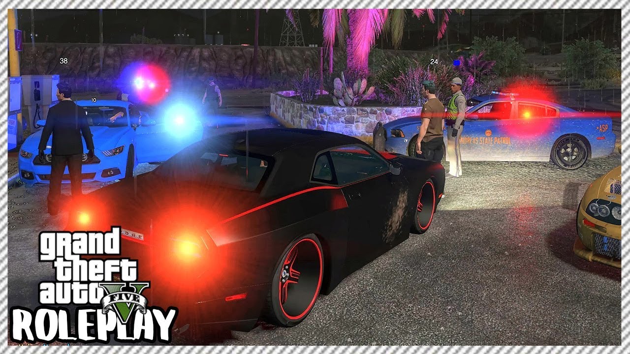 GTA 5 Roleplay - Police Car Chase Ended Getting Arrested | RedlineRP #244