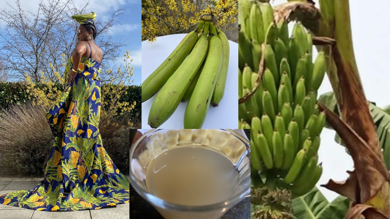 La banane verte / le plantain vert :Top secret of our ancestors