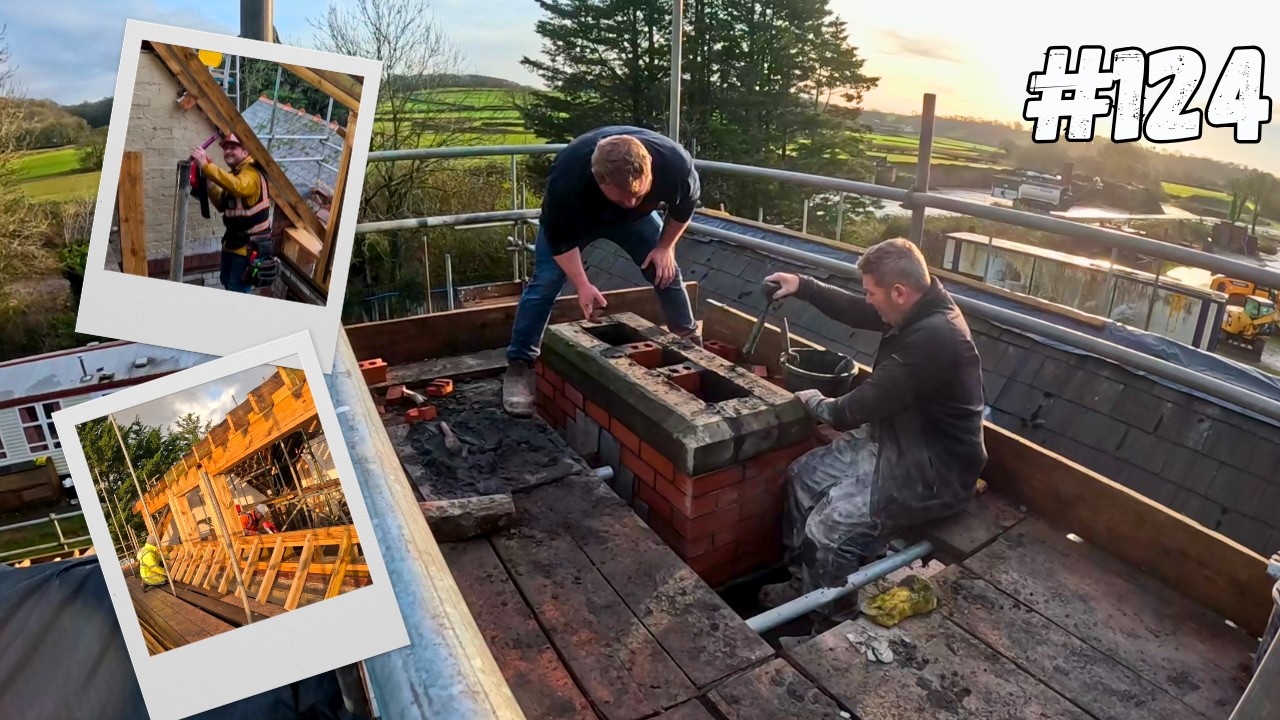 We START the Railway Station Chimney Rebuild & The Dormer Takes Shape | Dormer Build 3