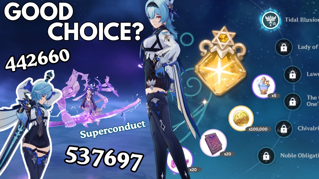 Should You Choose Eula? To Temper Thyself and Journey Far (Genshin Impact)