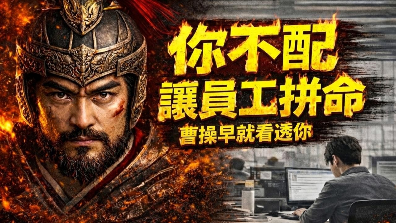 為什麼你的員工在摸魚？曹操兩千年前就解決了