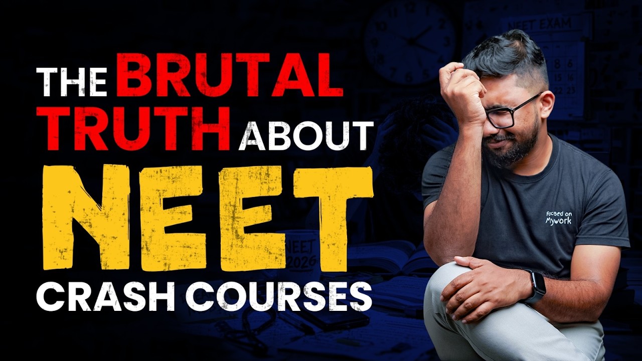 ഒരു മാസത്തെ Crash Course പഠിച്ചാൽ NEET കിട്ടുമോ? യാഥാർത്ഥത്തിൽ എന്താണ് Crash Course? #neet2026