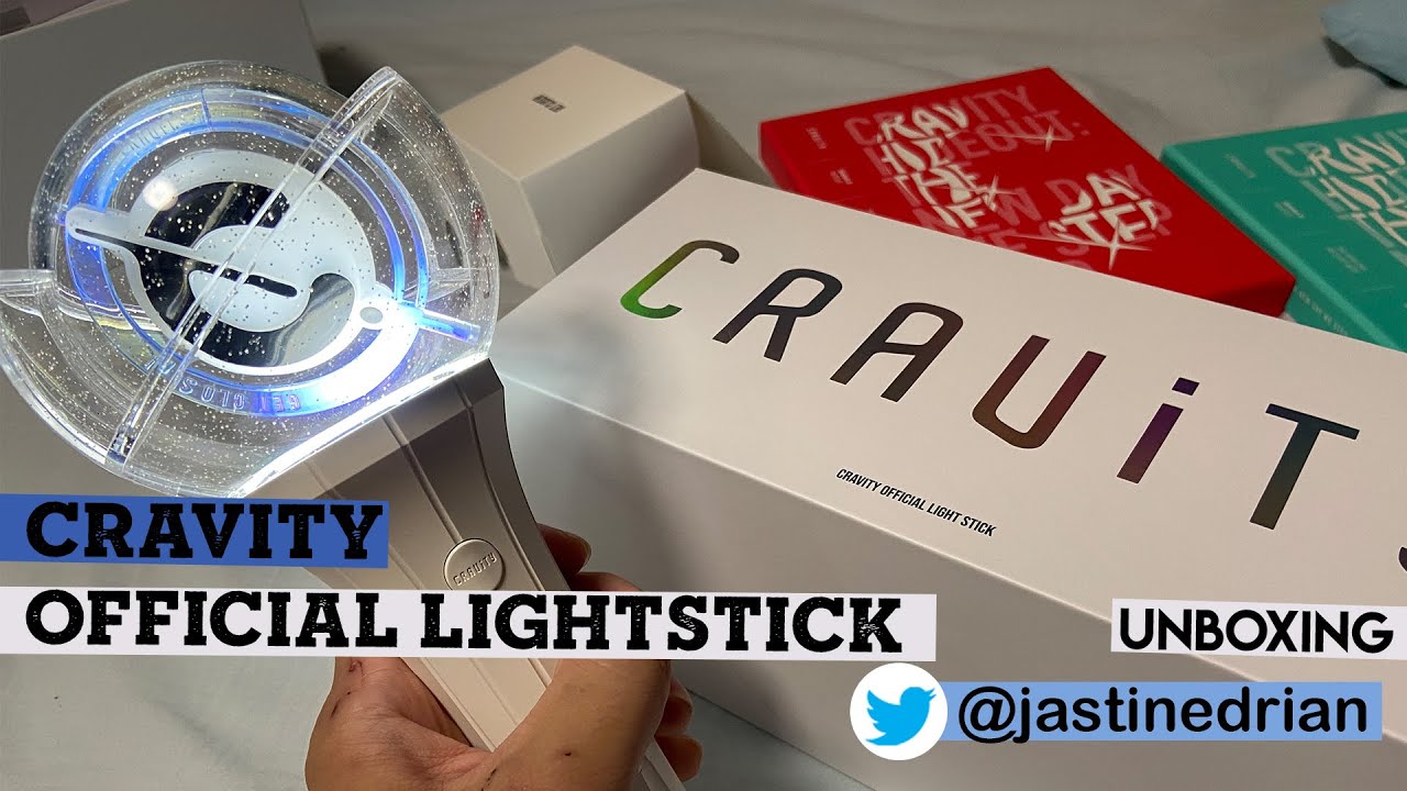 UNBOXING: CRAVITY's Official Lighstick 'Remembong'