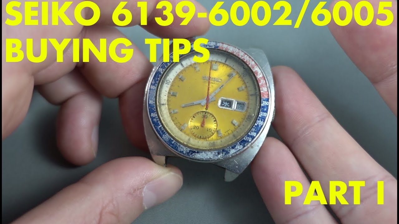 SEIKO 6139-6002 "Pogue" - Buying Tips PART 1