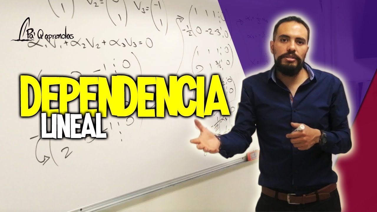 Dependencia lineal en R2