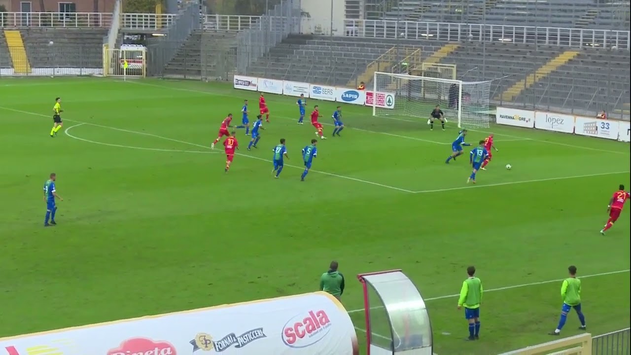 Serie D girone D 2021/22 02 Ravenna - Seravezza Pozzi 3-0
