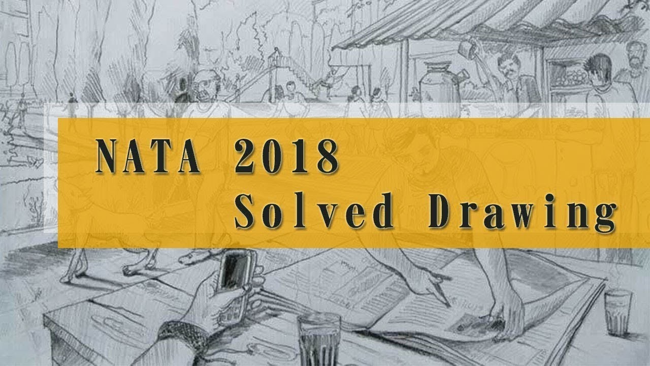 NATA 2018 Drawing Questions with Solutions