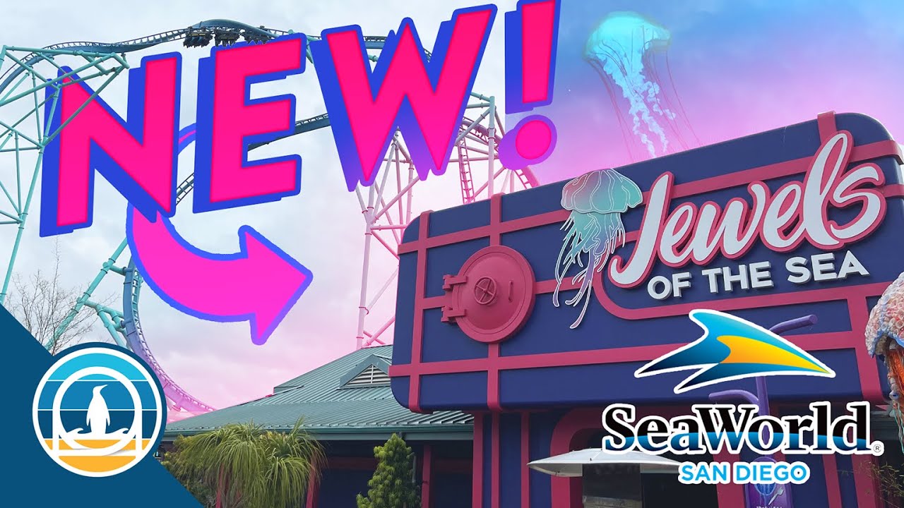 SeaWorld's New INCREDIBLE Jellyfish Exhibit for 2025! | Exclusive Preview Before it Opens!